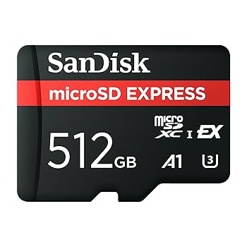 Amazon.com: SanDisk 512GB microSD Express microSD Card - Up